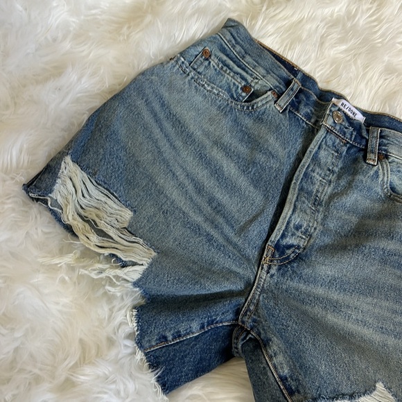 Levi’s Re/Done 50s shorts ✨new with tags✨blue OUT OF STOCK $225 - Picture 11 of 14